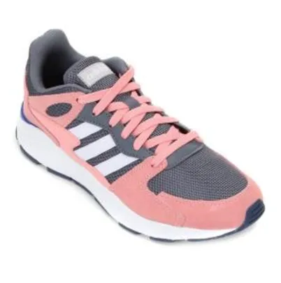 Tênis Adidas Chaos Feminino Rosa+Branco | R$ 180