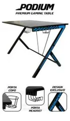 MESA GAMER MAXRACER PODIUM AZUL - R$ 500