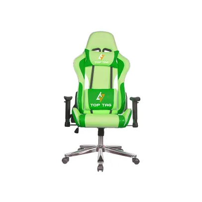 Cadeira gamer giratoria verde top tag - HS114GR