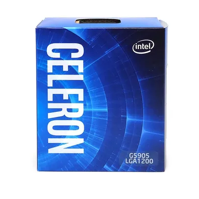 Processador Intel Celeron G5905 10Ger, 3.50GHz, Cache 4MB, 2 Núcleos, 2 Threads, LGA1200, Intel UHD 