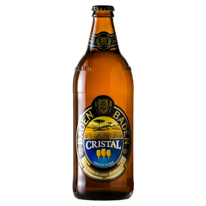 Cerveja Pilsen Cristal Baden Baden Garrafa 600ml