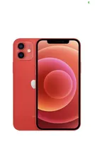 [AME R$3857,19] iPhone 12 Apple 128GB iOS 5G Wi-Fi Tela 6.1'' Câmera 12MP - PRODUCT(RED)