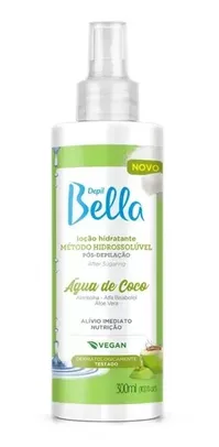 Loção Hidratante Pós Depilação Vegano Coco Depil Bella 300ml