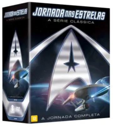 DVD Jornada Nas Estrelas - A Série Clássica Completa - 23 Discos | R$90