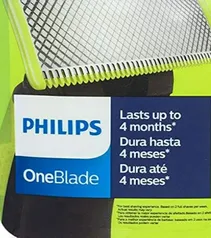 [PRIME] Lâmina OneBlade, Verde Limao- Philips R$67