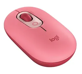 Mouse Pop Heartbreaker Sem Fio Rosa Logitech