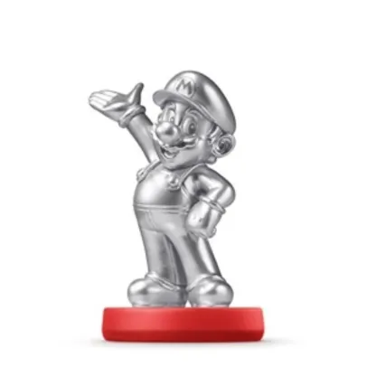 Amiibo Silver Mario Silver - Wii U - R$50