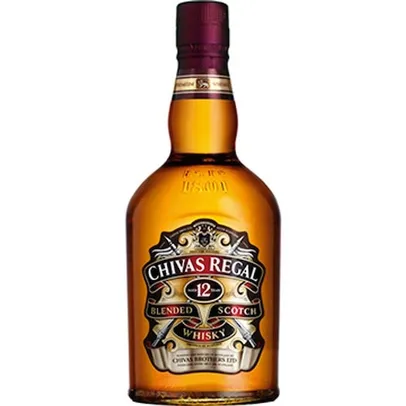 Whisky Escocês 12 Anos Garrafa 1 Litro - Chivas Regal