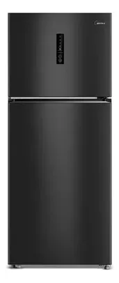 Geladeira Frost Free Duplex Midea 411 Litros Black inox MD-RT580MTA