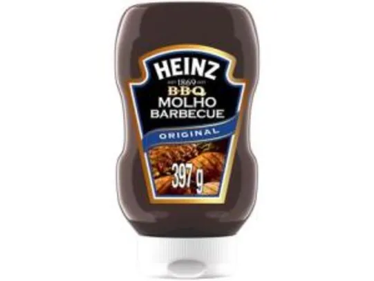 Molho Barbecue Heinz Original - 397g | R$ 10,79