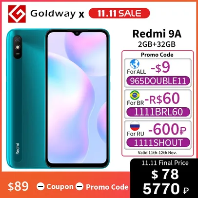 Xiaomi Redmi 9A 2/32GB