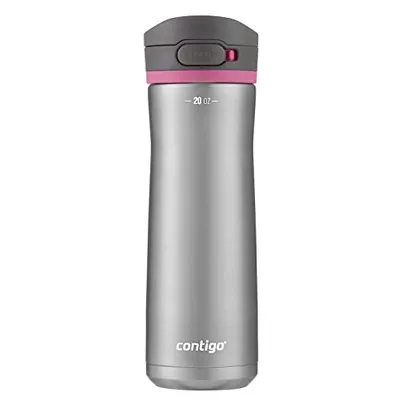 Contigo Garrafa de água AUTOPOP, 590 ml, tampa de fruta de dragão