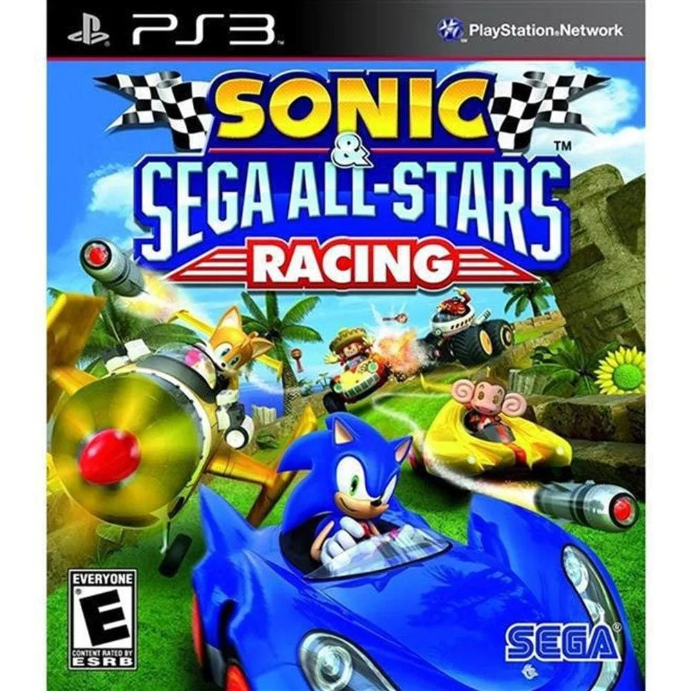 Game Sonic & Sega All-Stars Racing Ps3 PlayStation 3