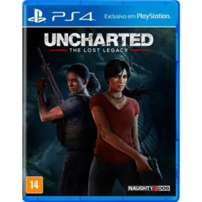 Uncharted The Lost Legacy - PS4 | R$60