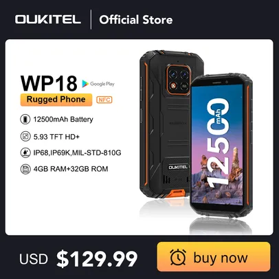  smartphone oukitel wp18 12500mah