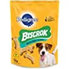 [L4P3] Biscoito Pedigree Biscrok Para Cães Adultos Raças Pequenas 1 kg