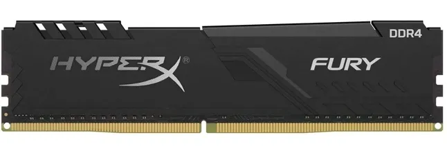 Memória HyperX Fury, 4GB, 2666MHz, DDR4, CL16, Preto - HX426C16FB3/4