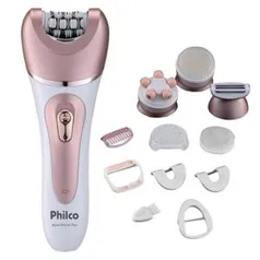 Depilador Philco Aqua Deluxe Plus PDP02 Rosa - Bivolt - R$127