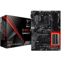 Placa-Mãe ASRock B450 Gaming K4 | R$ 808