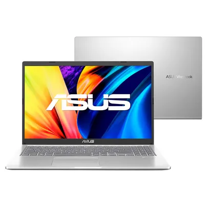 Notebook Asus Vivobook 15, Pentium Gold 7505, 4GB, 128 GB SSD, Tela 15.6 Full HD, W11