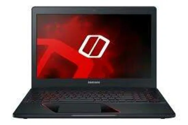 Notebook Gamer Samsung Odyssey NP800G5M-XG1BR com NVIDIA GeForce GTX 1050 por R$ 3999