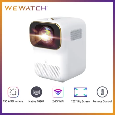  Mini Smart Projector Hd Wewatch V30 Portable Native 1080p Wifi Proyector Built-in 