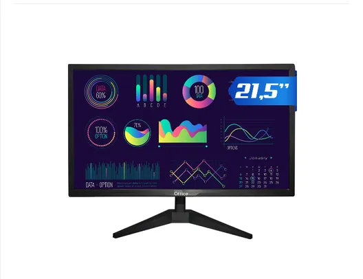 Monitor Dr. Office, 21.5 Pol, Full HD, 75Hz, HDMI/VGA, MDR-0505-21