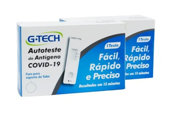 AUTO TESTE DE ANTÍGENO COVID 19 G-TECH