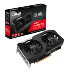 Placa de Vídeo ASUS DUAL Radeon RX 6600 XT, OC, 8GB, GDDR6, FSR, Ray Tracing, DUAL-RX6600XT-O8G