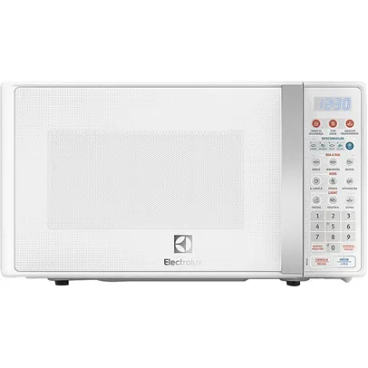 Micro-ondas 20 Litros Electrolux MTO30 com 10 Níveis de Potência Branco 127V