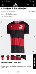 CAMISA CR FLAMENGO 1 R$ 250