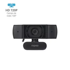 [AME R$53,46] Webcam Rapoo Foco Automático 720p -  RA015