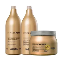 Kit L'Oréal  Serie Expert Gold Quinoa