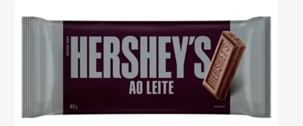 Chocolate ao Leite Hershey's Pacote 82g