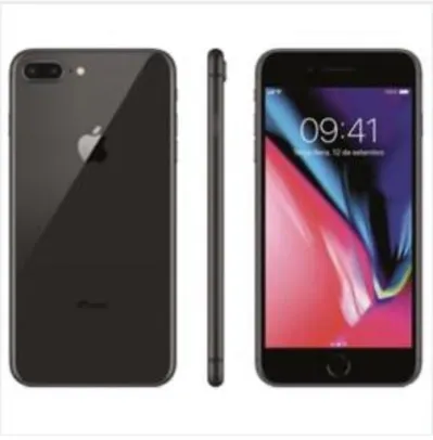 iPhone 8 Plus Apple com 128GB – Cinza Espacial - 12x SEM JUROS