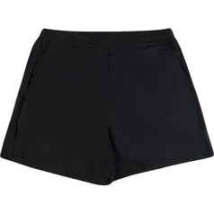 Shorts Feminino De Viscose Twill Folha By Hering Preto M