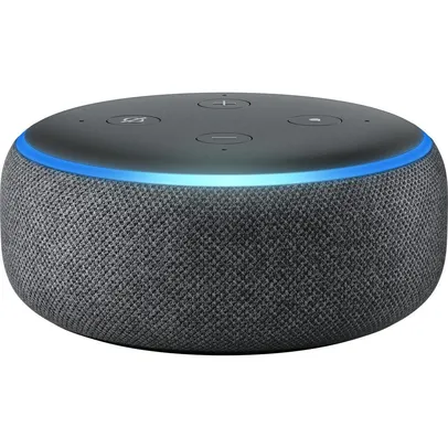 Amazon Smart Home Echo Dot Alexa, 3ª Geração, Preto