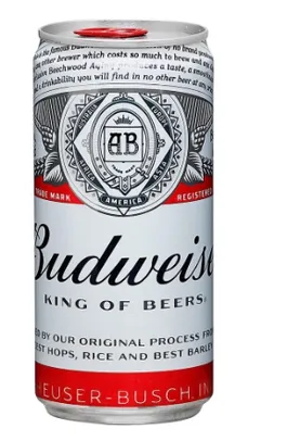 Cerveja Budweiser Lata 269 mL (Cx 8 uni.) +  Cerveja Spaten Lata 350 Ml (Cx 12 uni.) - Brinde