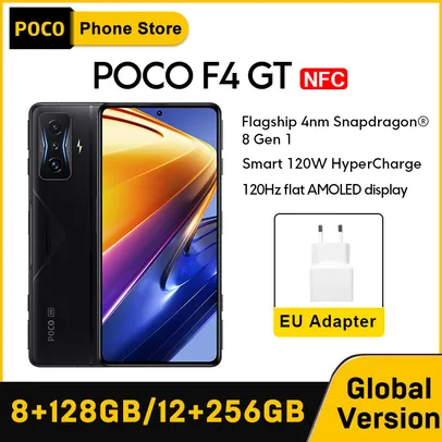 Smartphone Poco F4 GT 12GB 256GB Snapdragen 8 Gen 1 