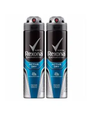  Kit com 2 Desodorantes Rexona Men MotionSense Active Dry