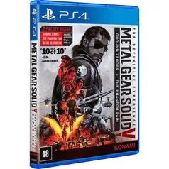 Game Metal Gear Solid V The Definitive Experience: Ground Zeroes + The Phantom Pain - PS4