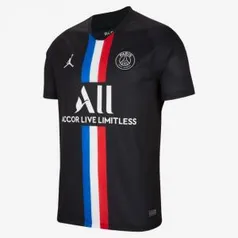 Camisa Jordan x PSG 2019/20 IV Torcedor Pro Masculina