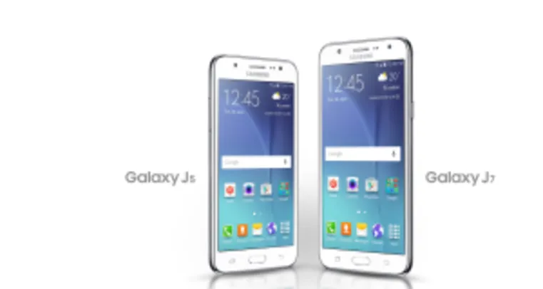 [Saraiva] Smartphone Samsung Galaxy J5 Duos Branco 4G Tela 5" Android 5 - R$792
