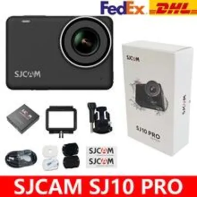 Câmera sjcam sj10 pro Á Prova D'água 4K + Cartão de Memória 64GB | R$1.264