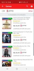 (Oferta secreta) Jogos para Ps4 por R$40