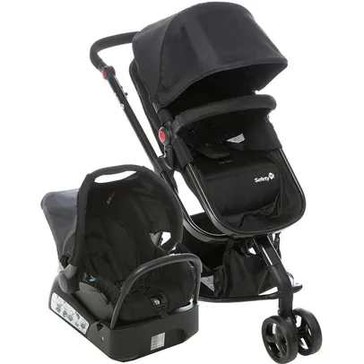 Carrinho de Bebê Travel System Mobi Full Black - Safety 1st