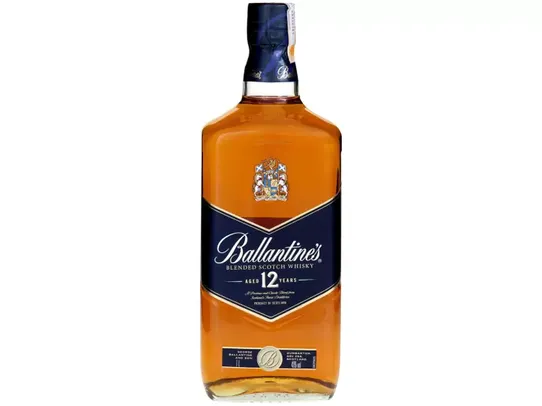 (Cliente Ouro)Whisky Escocês Ballantines 12 anos 1L