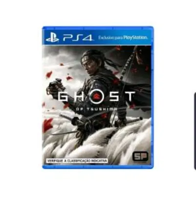 [ CLUBE DA LU + APP R$ 143 ] Ghost Of Tsushima Edição Padrão - PlayStation 4