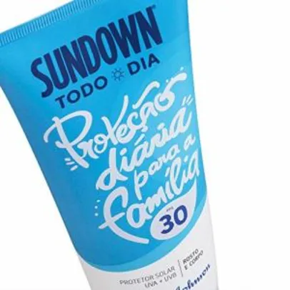 Protetor Solar Todo Dia FPS 30, Johnson's, Branco, 130 ml | R$15