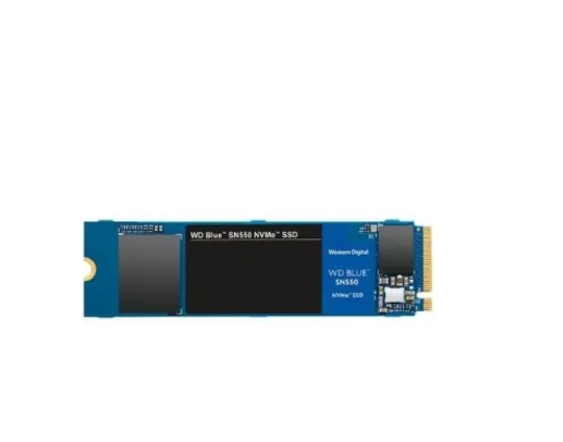 SSD WD Blue SN550, 250GB, M.2, PCIe, NVMe, Leituras: 2400Mb/s e Gravações: 950Mb/s - WDS250G2B0C